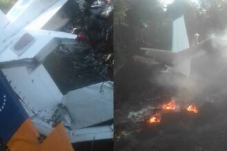 Avión militar sufrió accidente en Amazonas