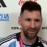 EN VIDEO | Las primeras palabras de Messi tras ganar el Mundial de Qatar