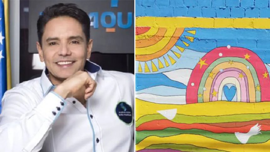 Los cargos que imputarán a Ernesto Paraqueima tras sus polémicos comentarios contra mural pintado por niños especiales