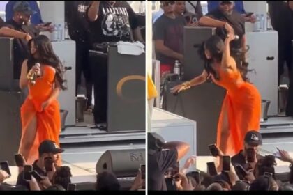 El video viral de Cardi B lanzándole el micrófono violentamente a una persona del público en pleno concierto