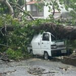 Las imágenes más impactantes de las lluvias con vientos huracanados que azotaron Caracas este 30Sep