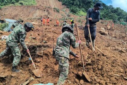 VIDEO: Así fue el trágico deslizamiento de tierra que dejó más de 30 muertos en Colombia